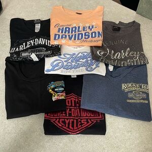Women’s Harley Davidson T-shirt LOT (7 shirts) sz. S